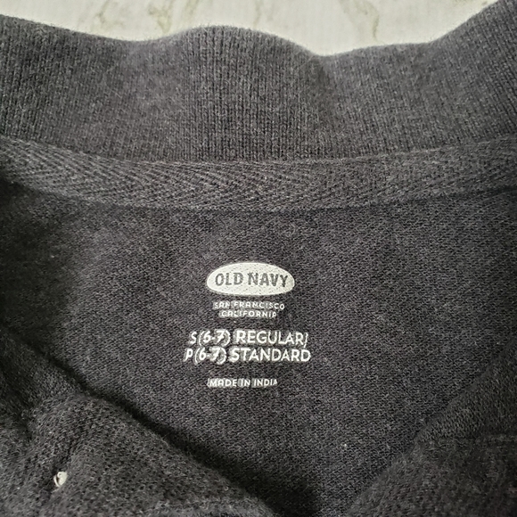 💕 Old Navy Long Sleeve Gray Pullover Shirt Sze Small - Picture 5 of 6